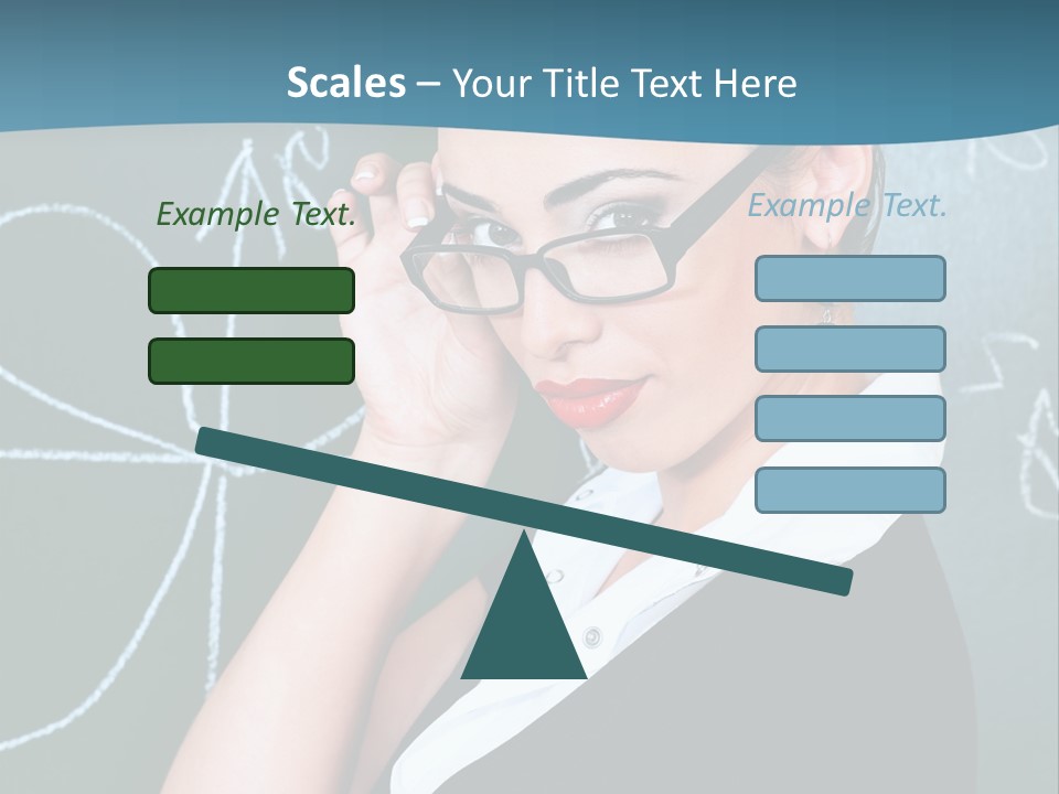 Close Up Colour Y PowerPoint Template