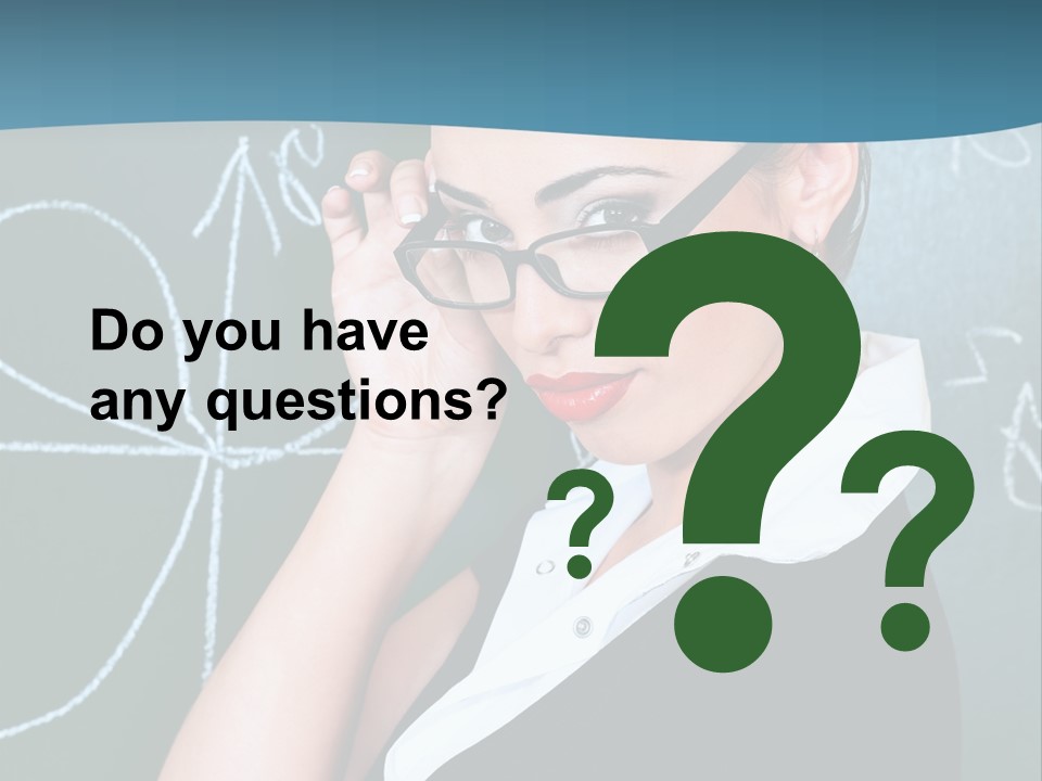 Close Up Colour Y PowerPoint Template