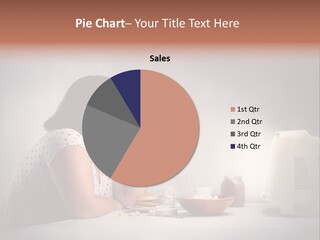 Glasses Diet Belly PowerPoint Template