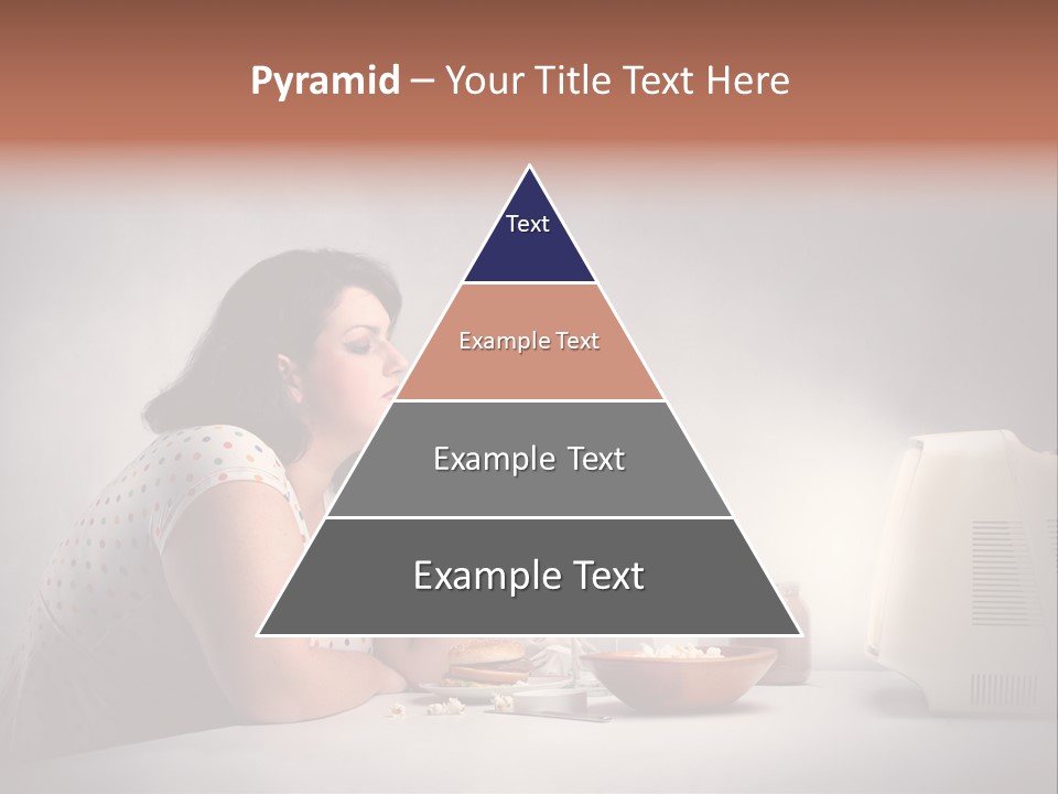 Glasses Diet Belly PowerPoint Template