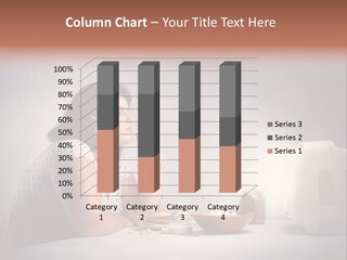 Glasses Diet Belly PowerPoint Template