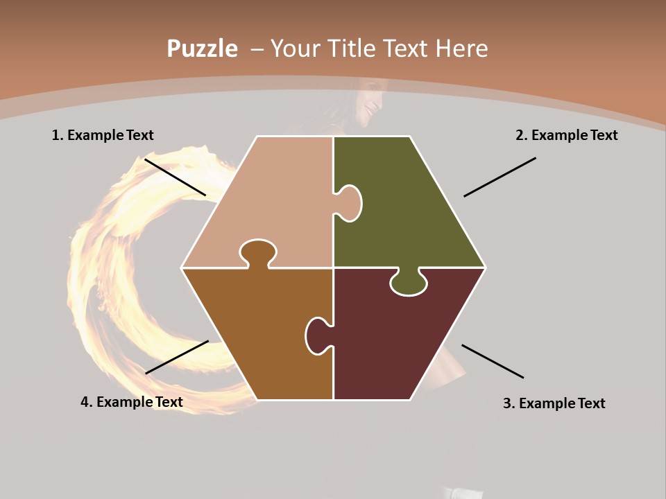 Teamwork Corporation Board PowerPoint Template