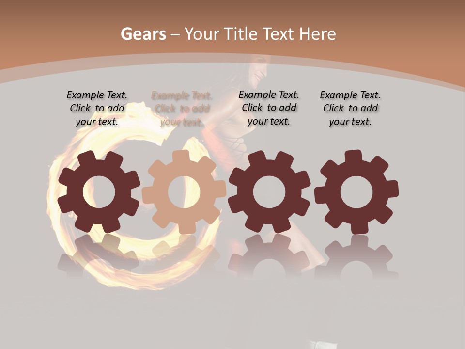 Teamwork Corporation Board PowerPoint Template