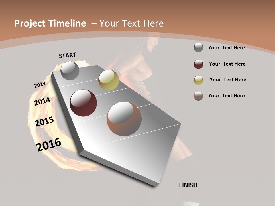Teamwork Corporation Board PowerPoint Template