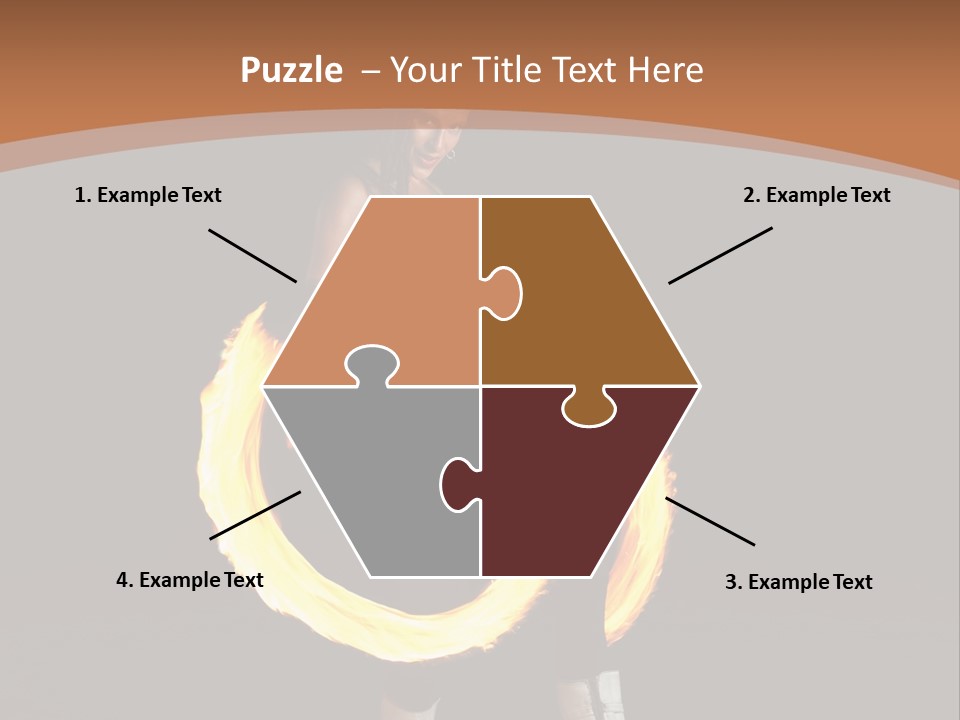 Teamwork Per On Corporation PowerPoint Template