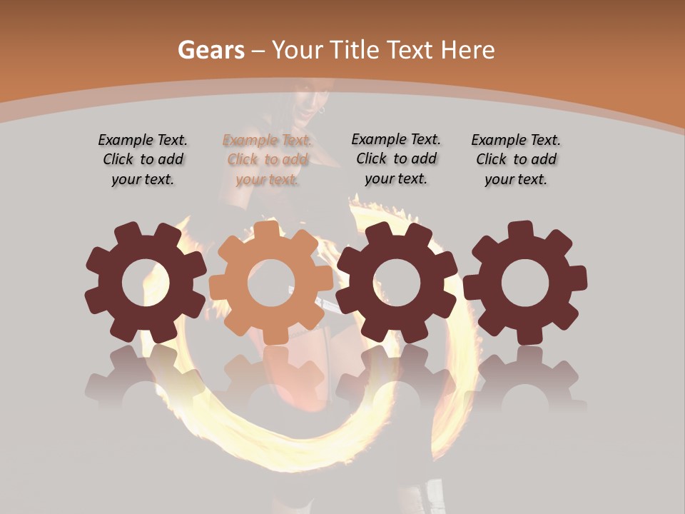 Teamwork Per On Corporation PowerPoint Template