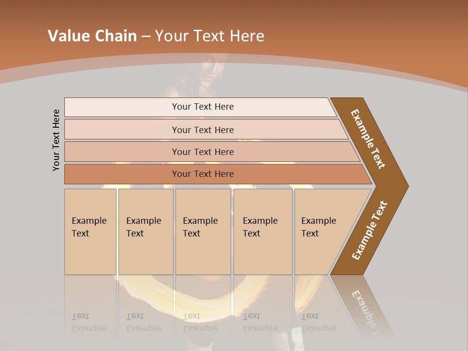 Teamwork Per On Corporation PowerPoint Template