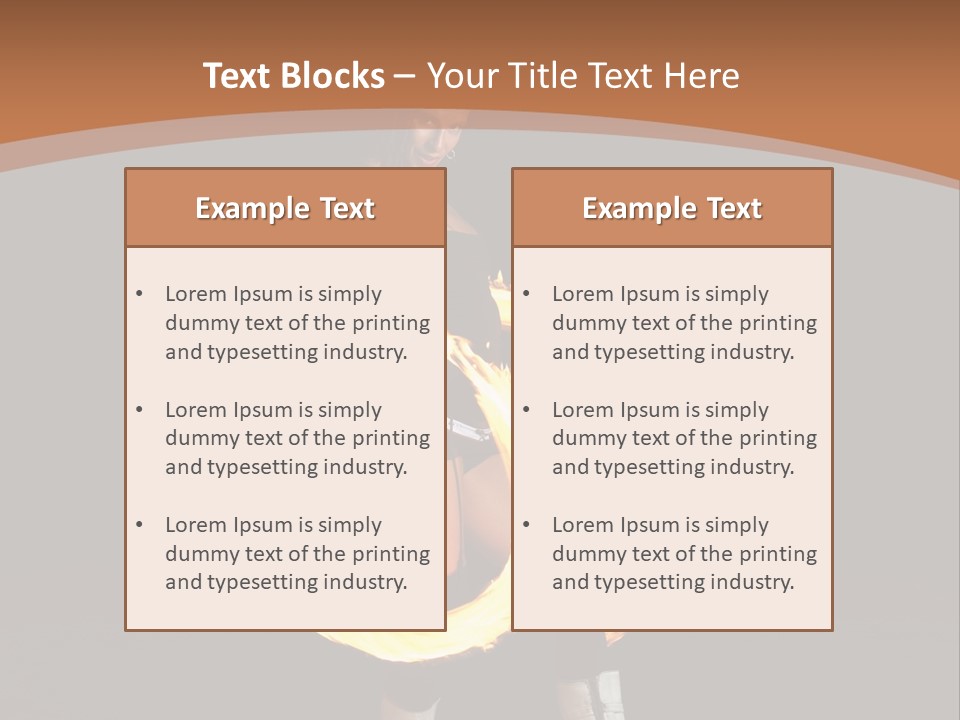 Teamwork Per On Corporation PowerPoint Template