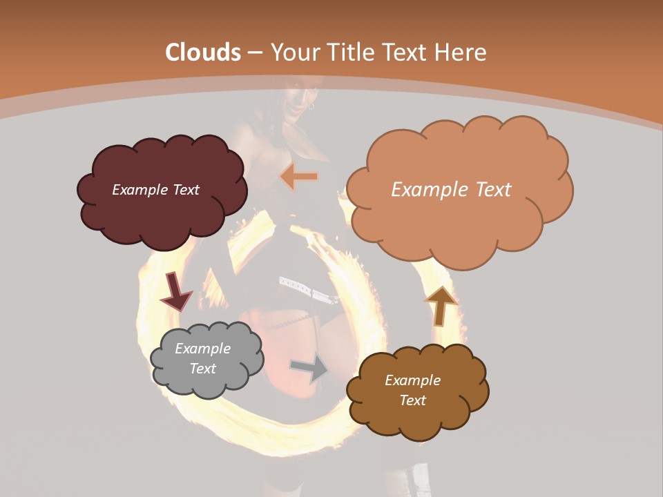 Teamwork Per On Corporation PowerPoint Template