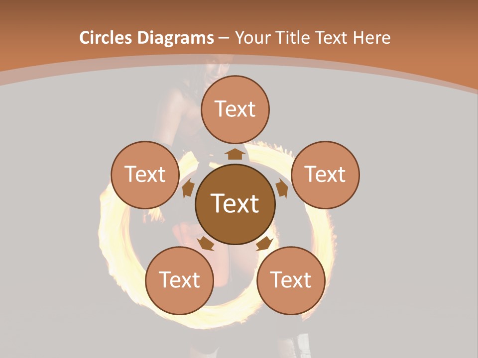 Teamwork Per On Corporation PowerPoint Template