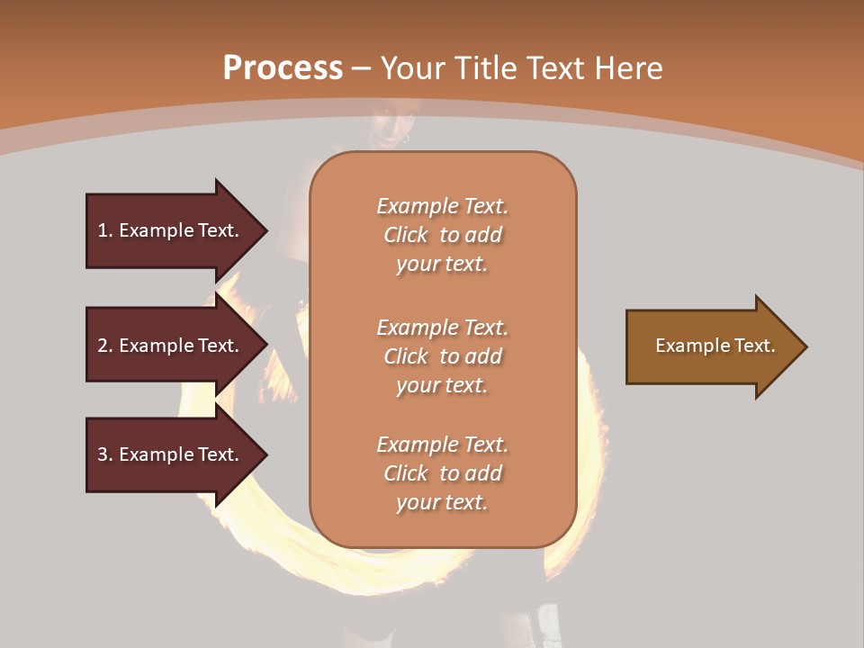 Teamwork Per On Corporation PowerPoint Template