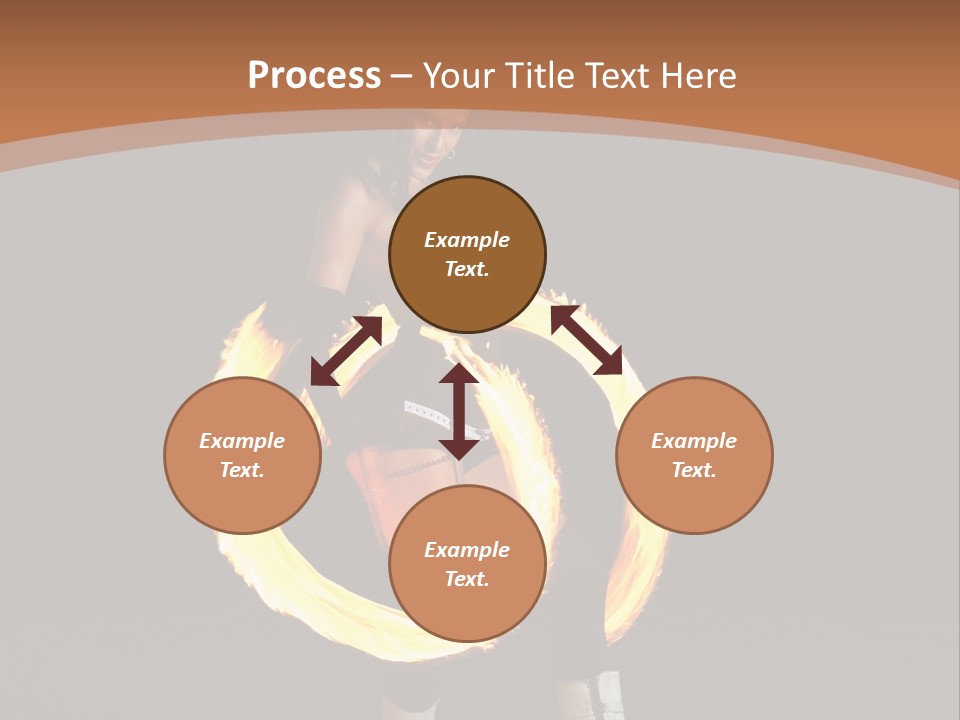 Teamwork Per On Corporation PowerPoint Template