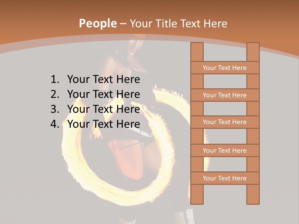 Teamwork Per On Corporation PowerPoint Template