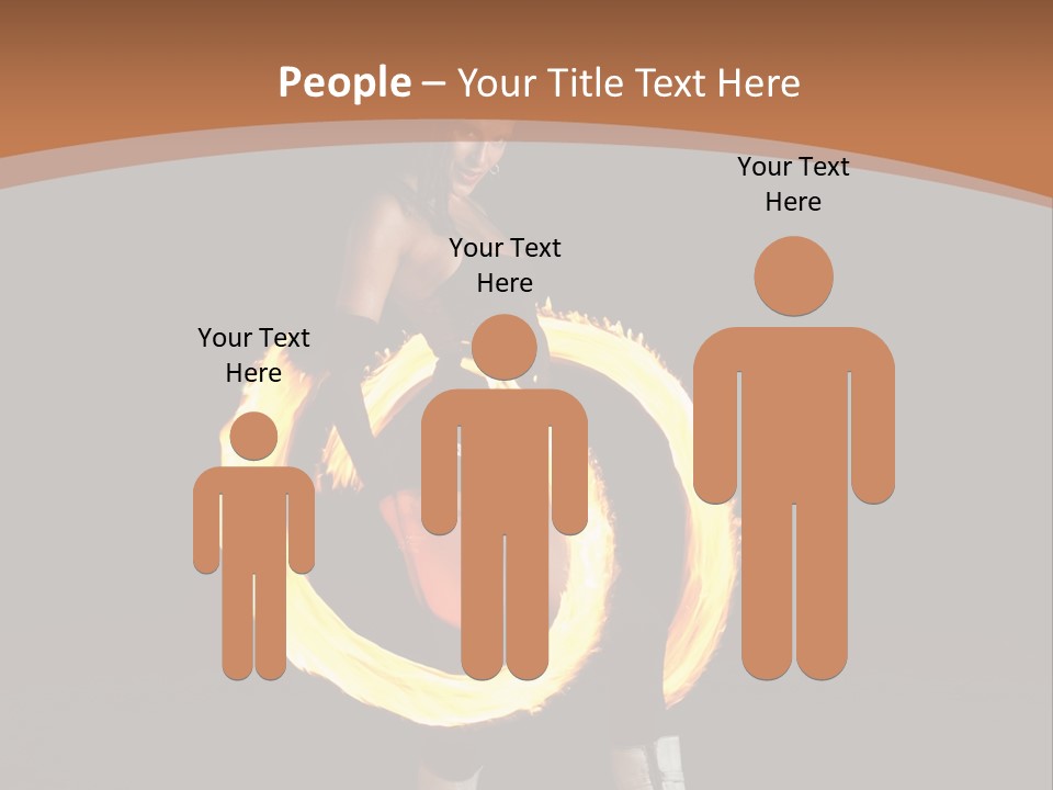 Teamwork Per On Corporation PowerPoint Template