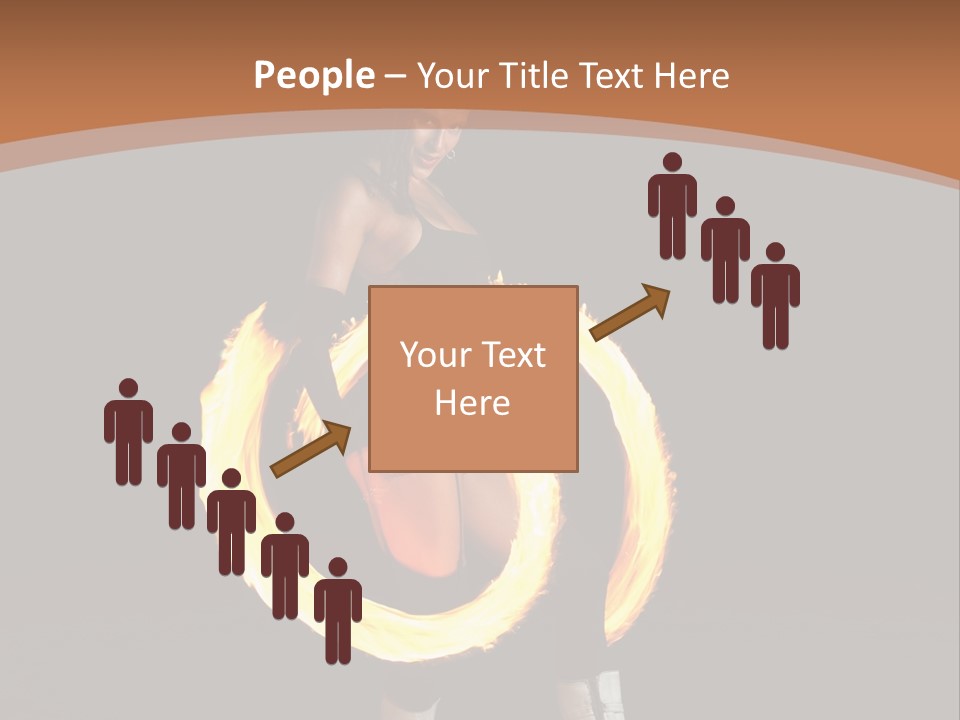 Teamwork Per On Corporation PowerPoint Template