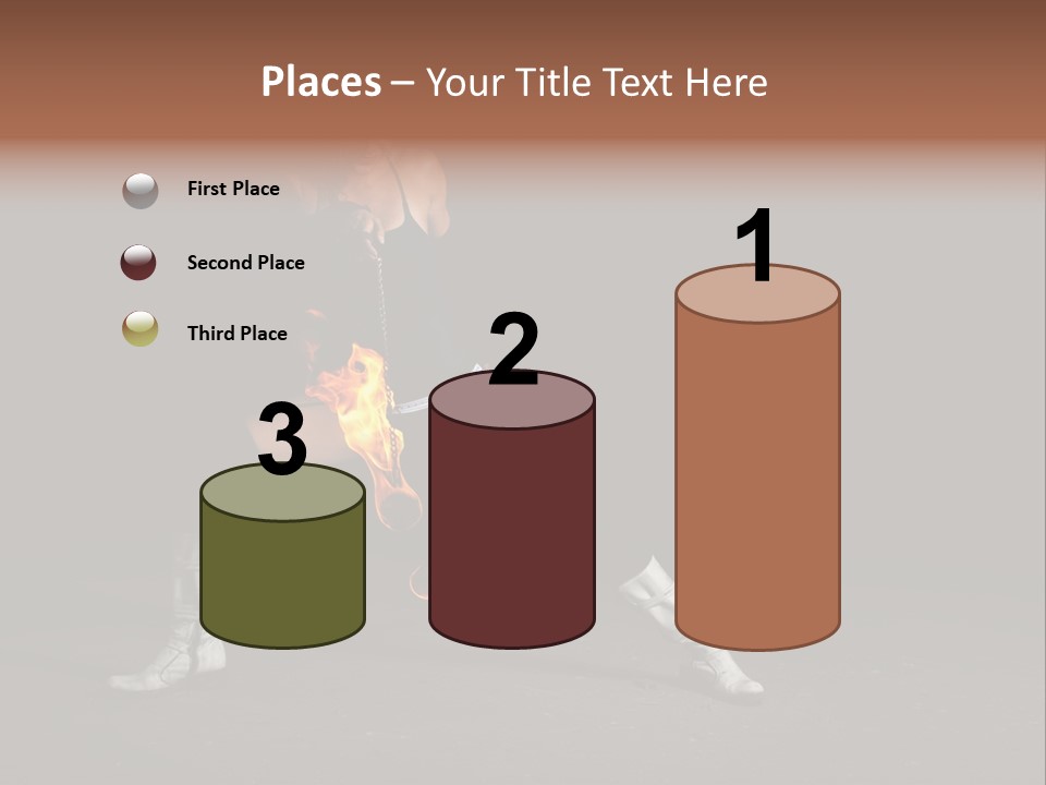 Together Table Character PowerPoint Template