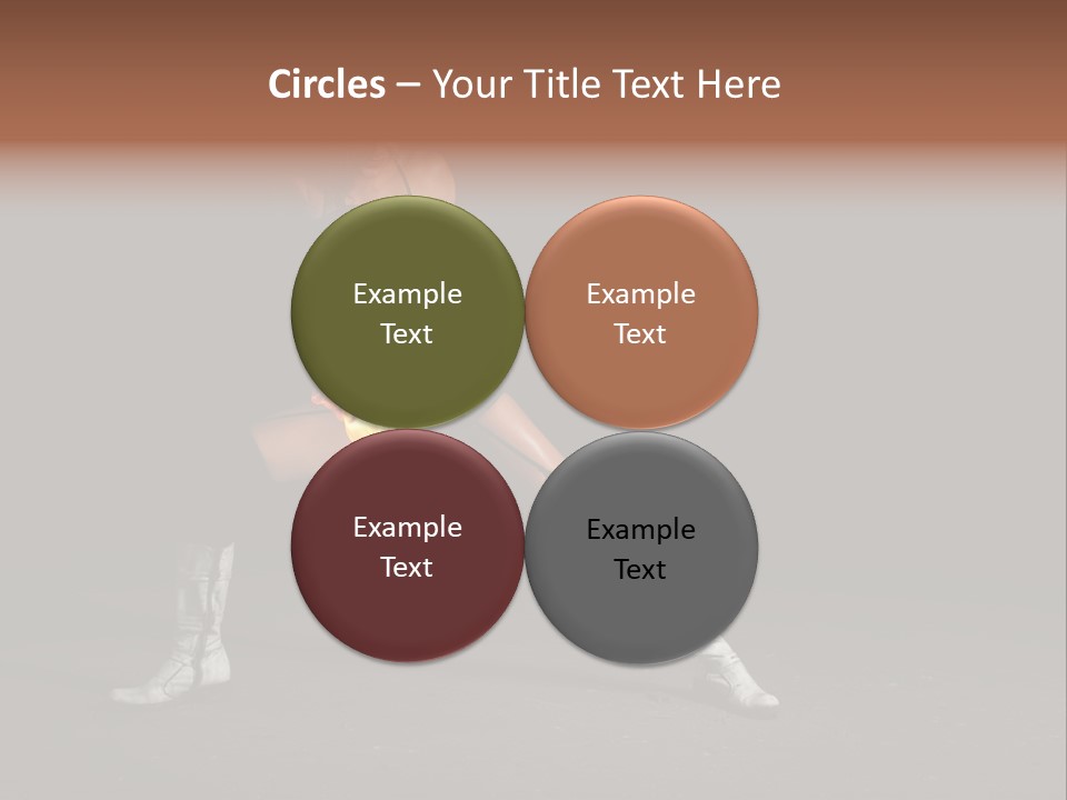 Together Table Character PowerPoint Template