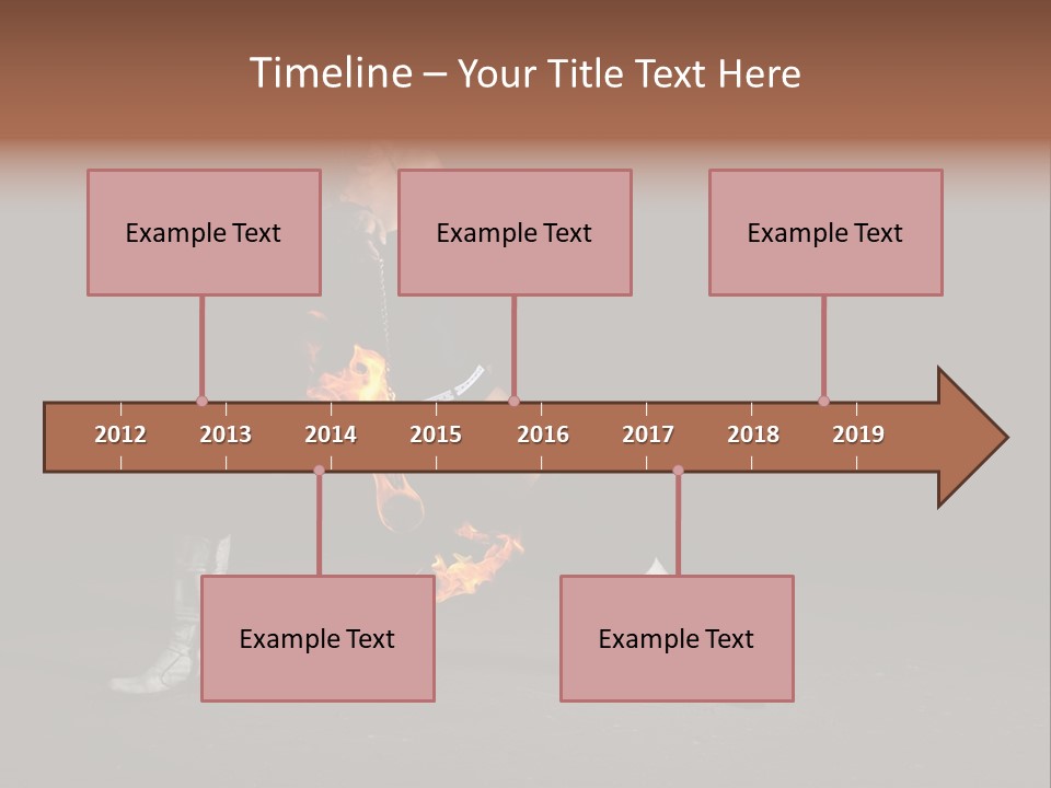 Together Table Character PowerPoint Template