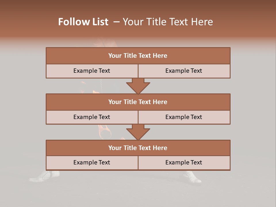 Together Table Character PowerPoint Template