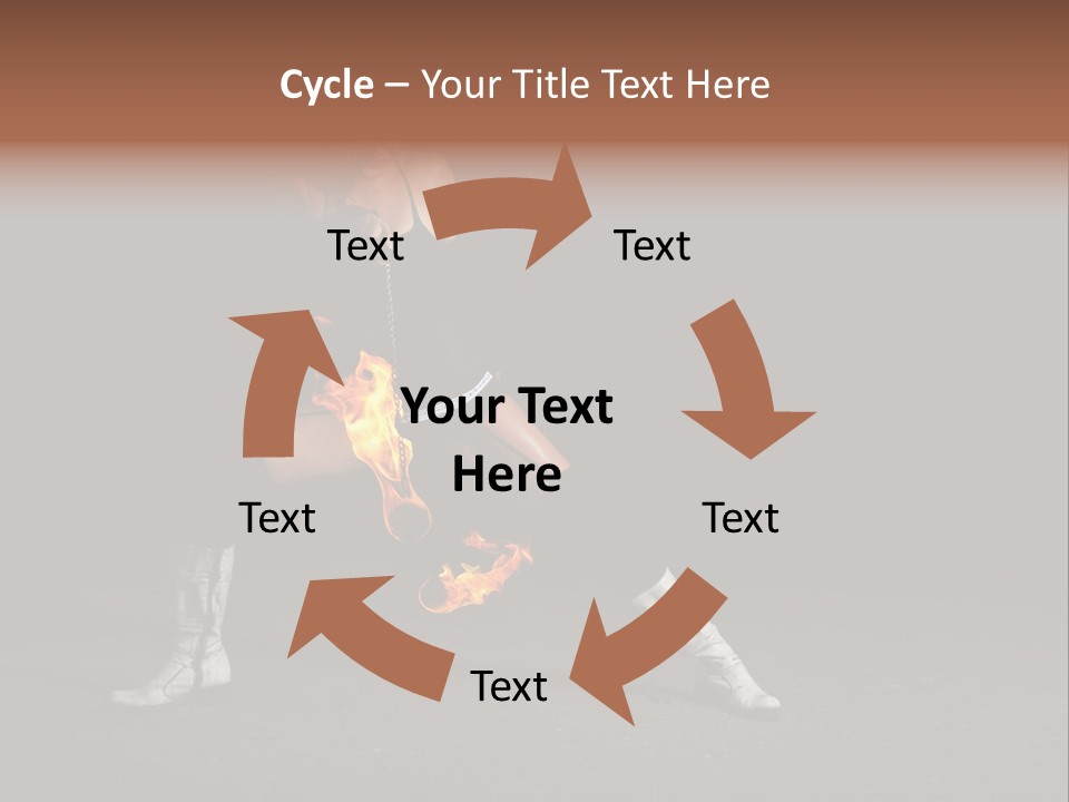Together Table Character PowerPoint Template