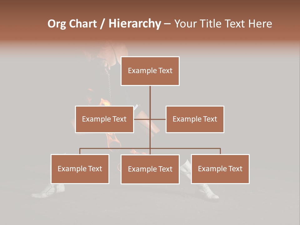 Together Table Character PowerPoint Template
