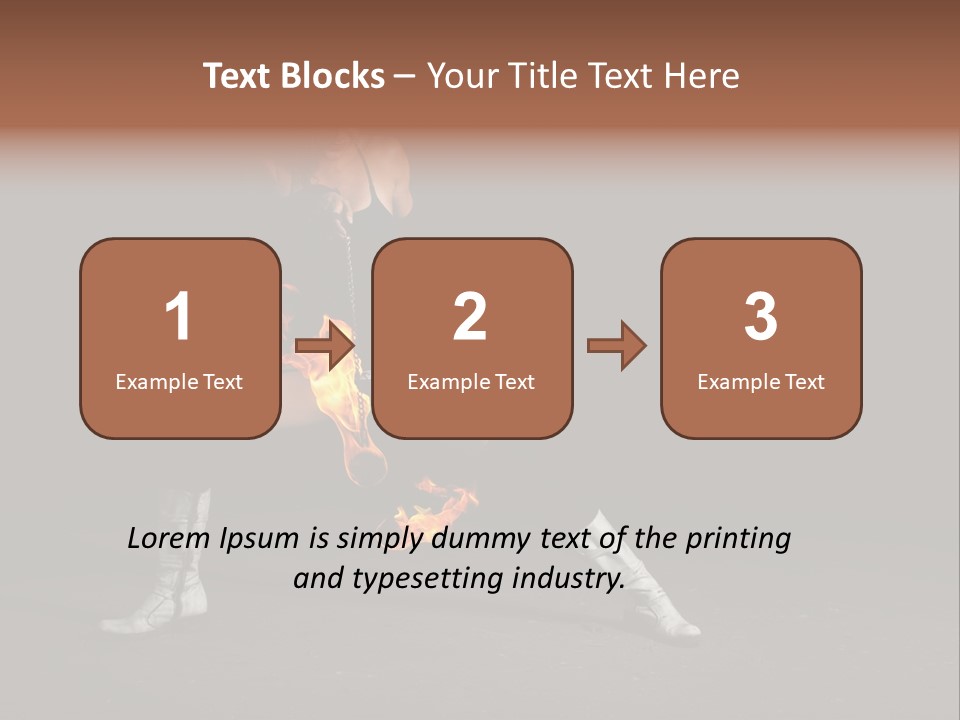 Together Table Character PowerPoint Template