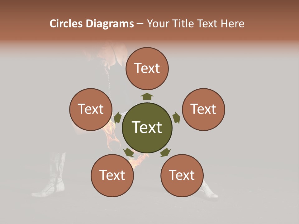 Together Table Character PowerPoint Template