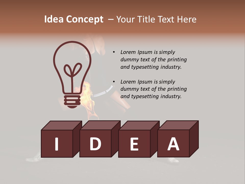 Together Table Character PowerPoint Template