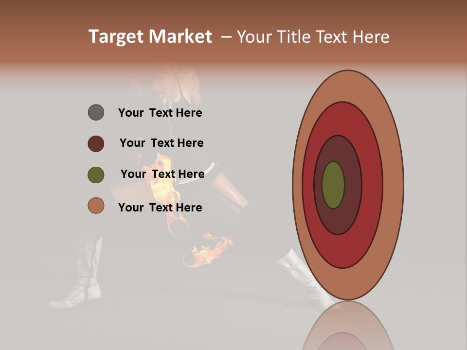 Together Table Character PowerPoint Template