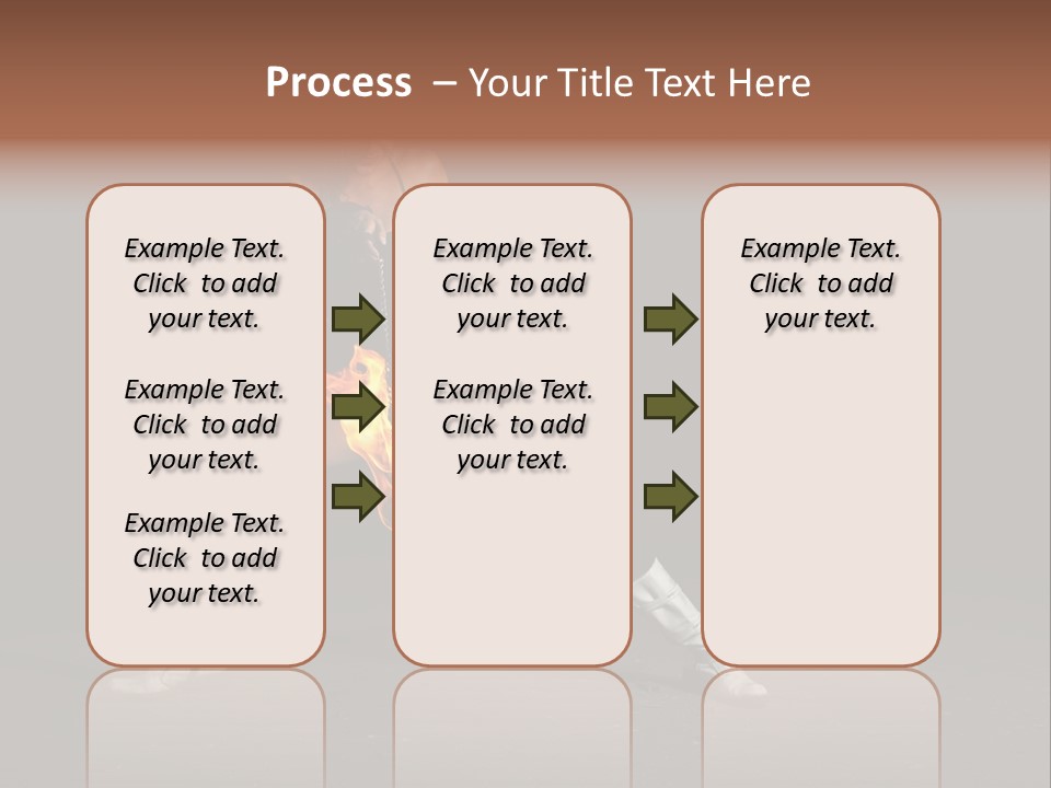 Together Table Character PowerPoint Template