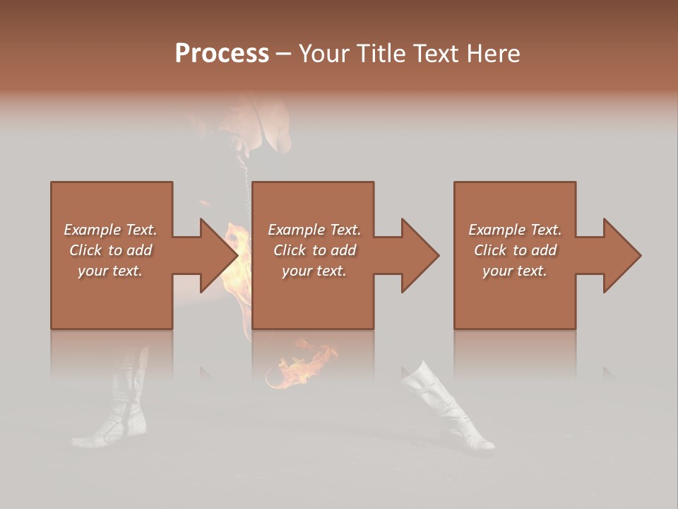 Together Table Character PowerPoint Template