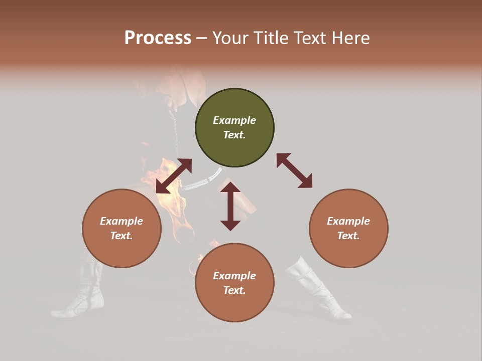 Together Table Character PowerPoint Template