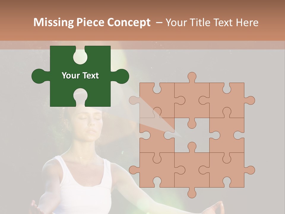 Beautiful Balance Standing PowerPoint Template