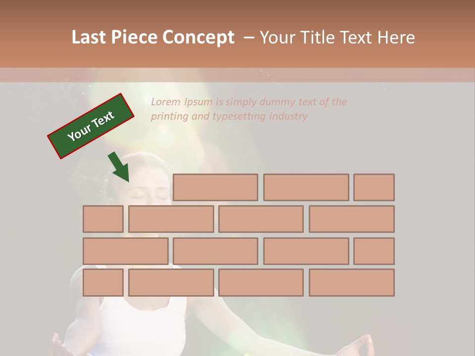 Beautiful Balance Standing PowerPoint Template