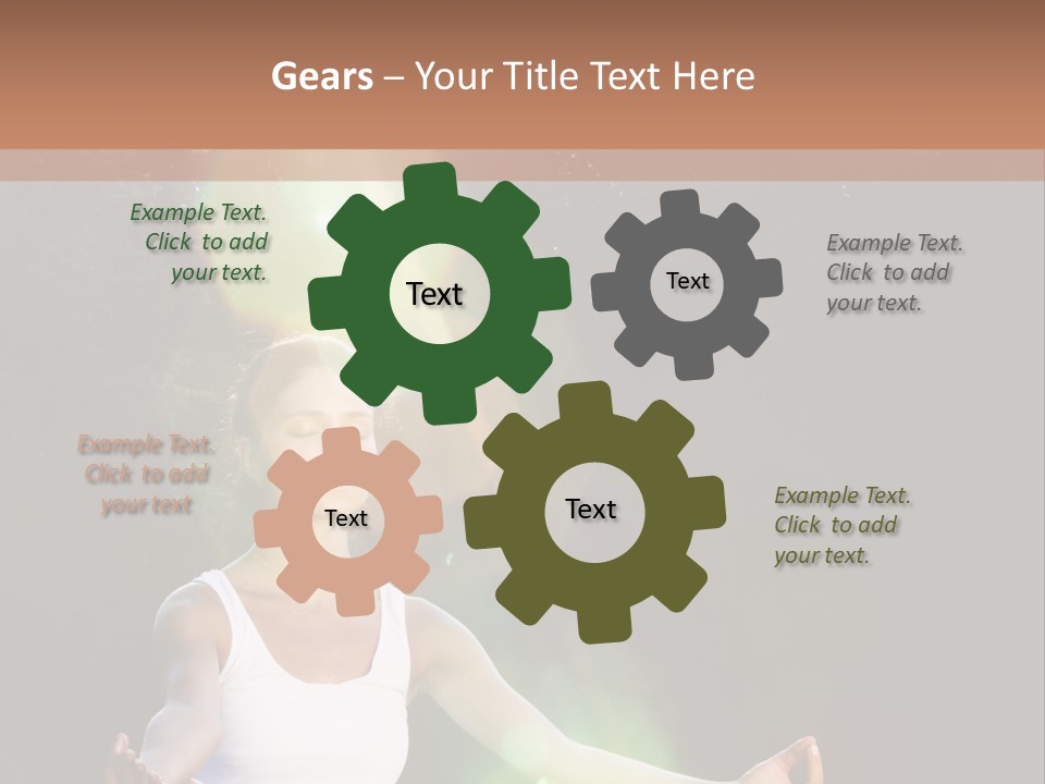 Beautiful Balance Standing PowerPoint Template