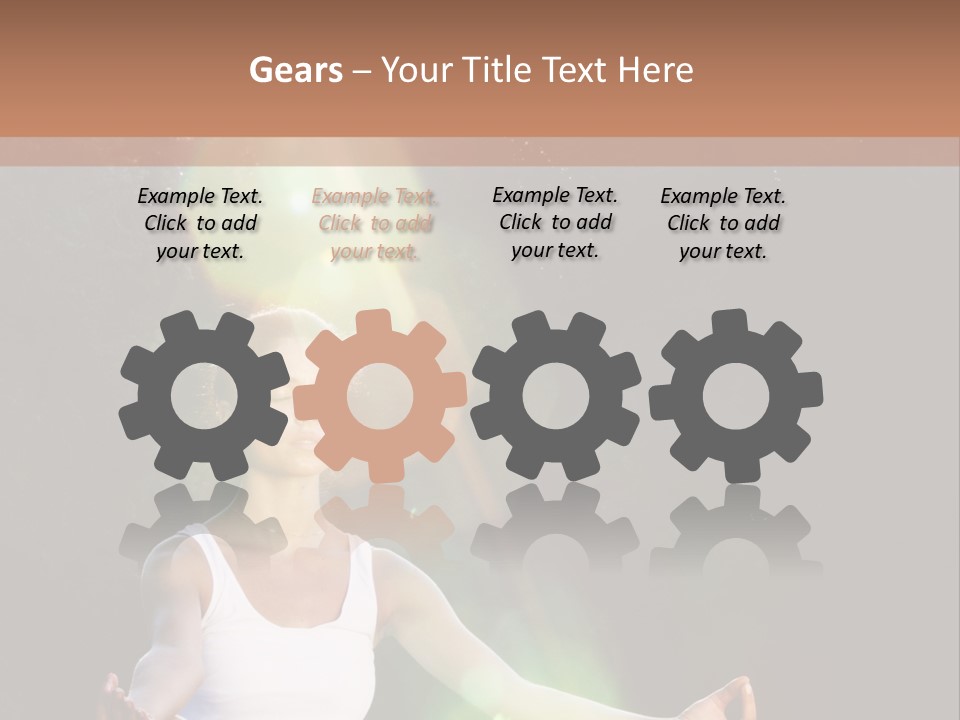 Beautiful Balance Standing PowerPoint Template