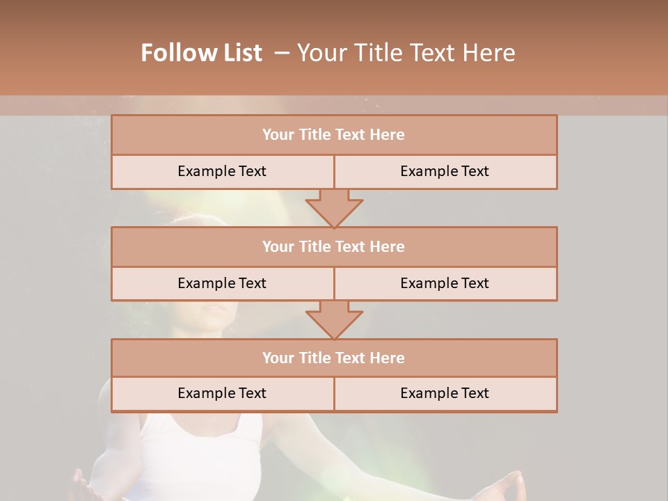 Beautiful Balance Standing PowerPoint Template