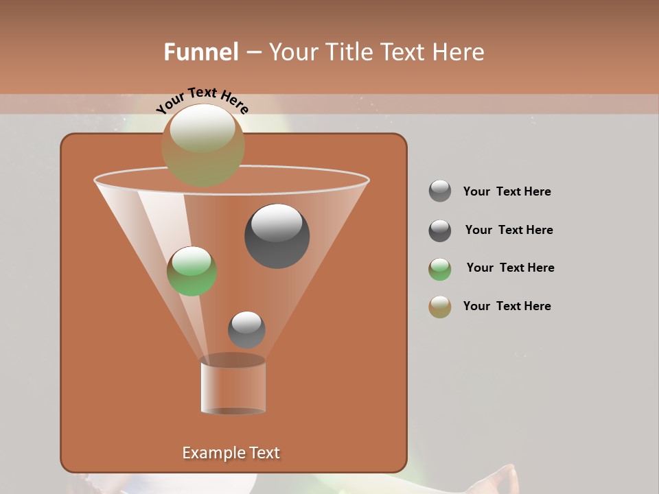 Beautiful Balance Standing PowerPoint Template