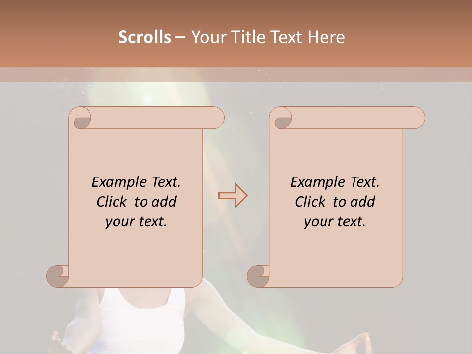 Beautiful Balance Standing PowerPoint Template