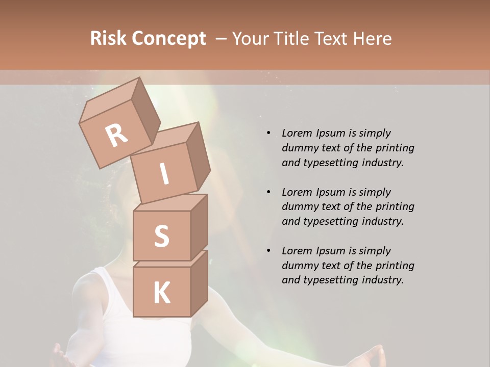 Beautiful Balance Standing PowerPoint Template