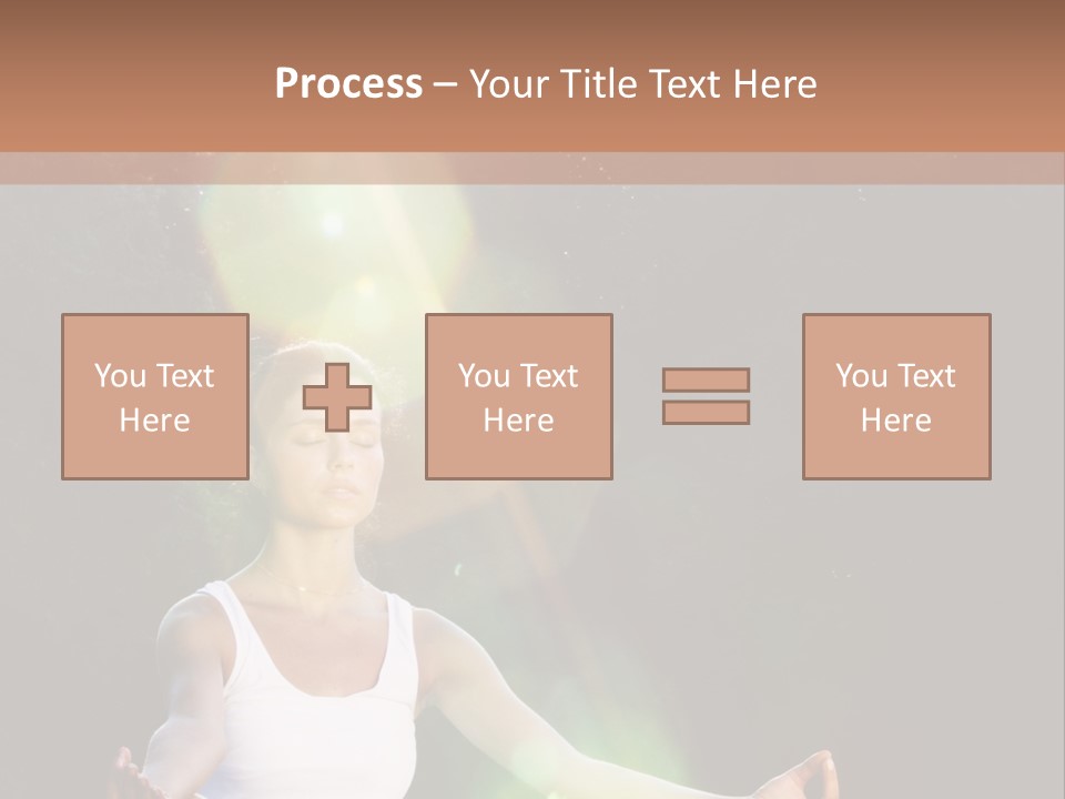 Beautiful Balance Standing PowerPoint Template