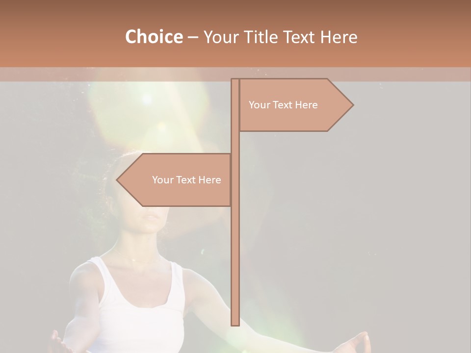 Beautiful Balance Standing PowerPoint Template