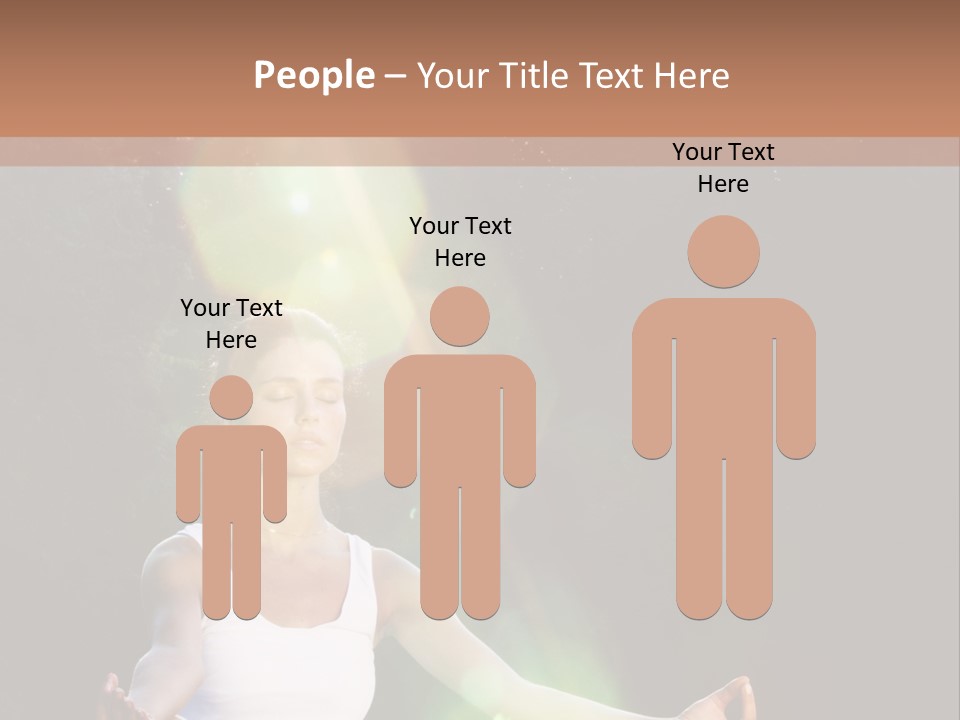 Beautiful Balance Standing PowerPoint Template