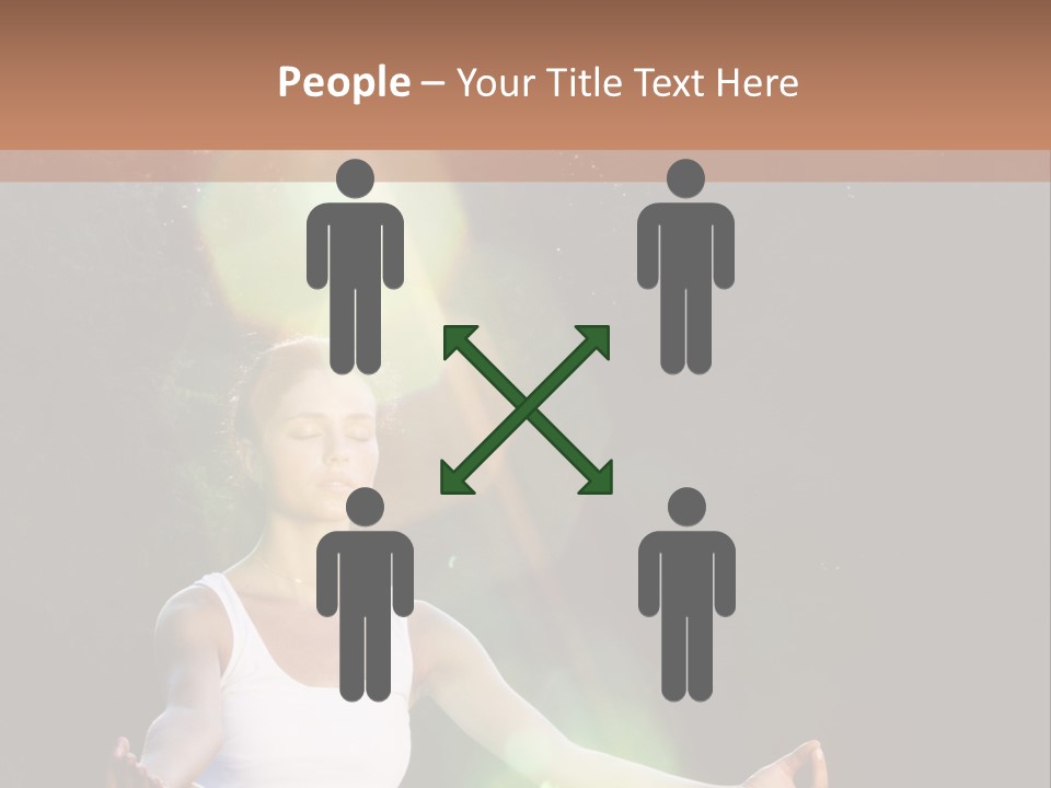 Beautiful Balance Standing PowerPoint Template