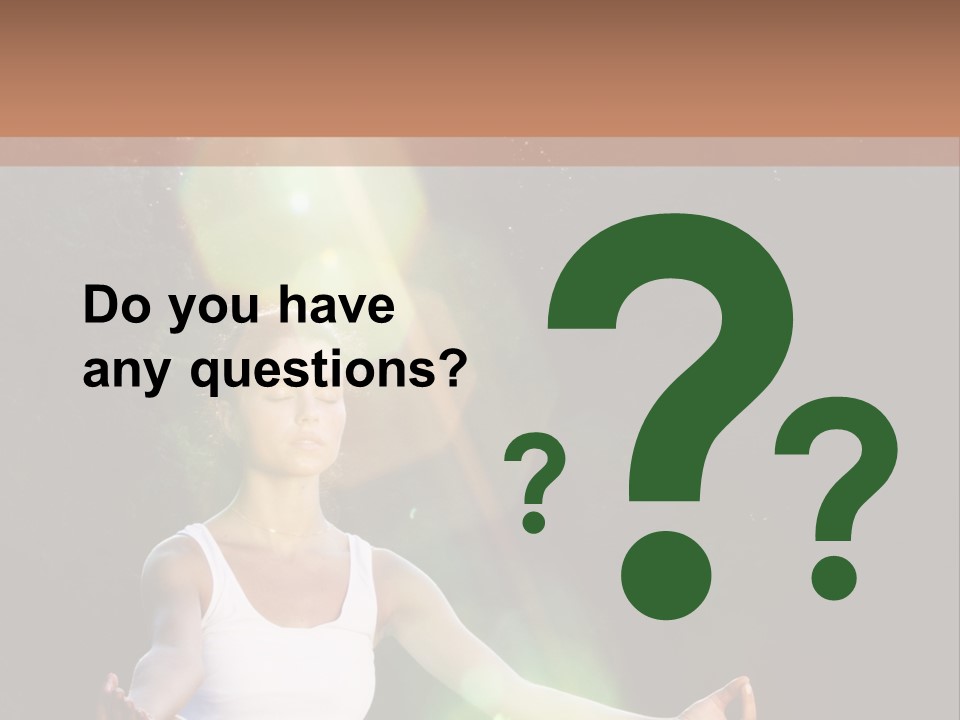 Beautiful Balance Standing PowerPoint Template