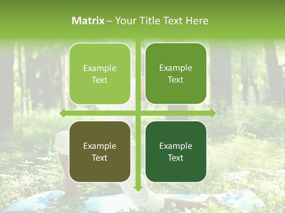 Mental Meditation Slim PowerPoint Template