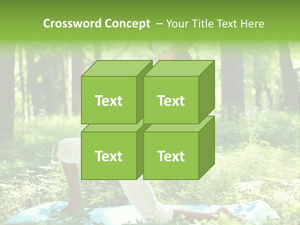 Mental Meditation Slim PowerPoint Template