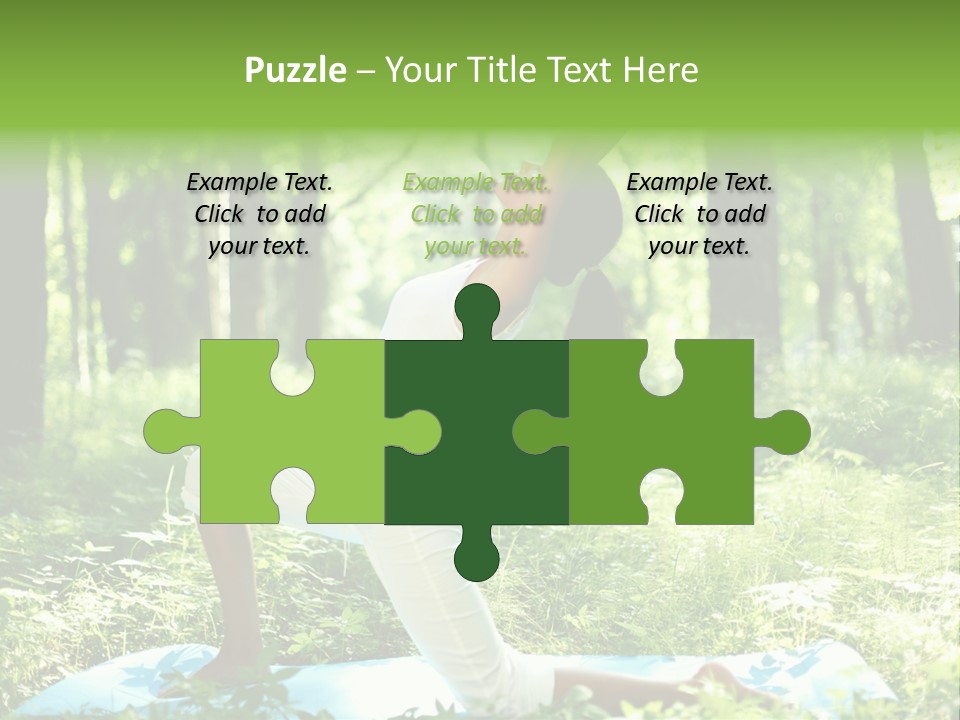 Mental Meditation Slim PowerPoint Template