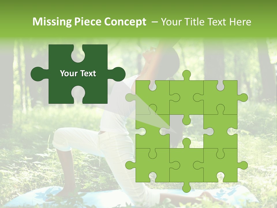 Mental Meditation Slim PowerPoint Template