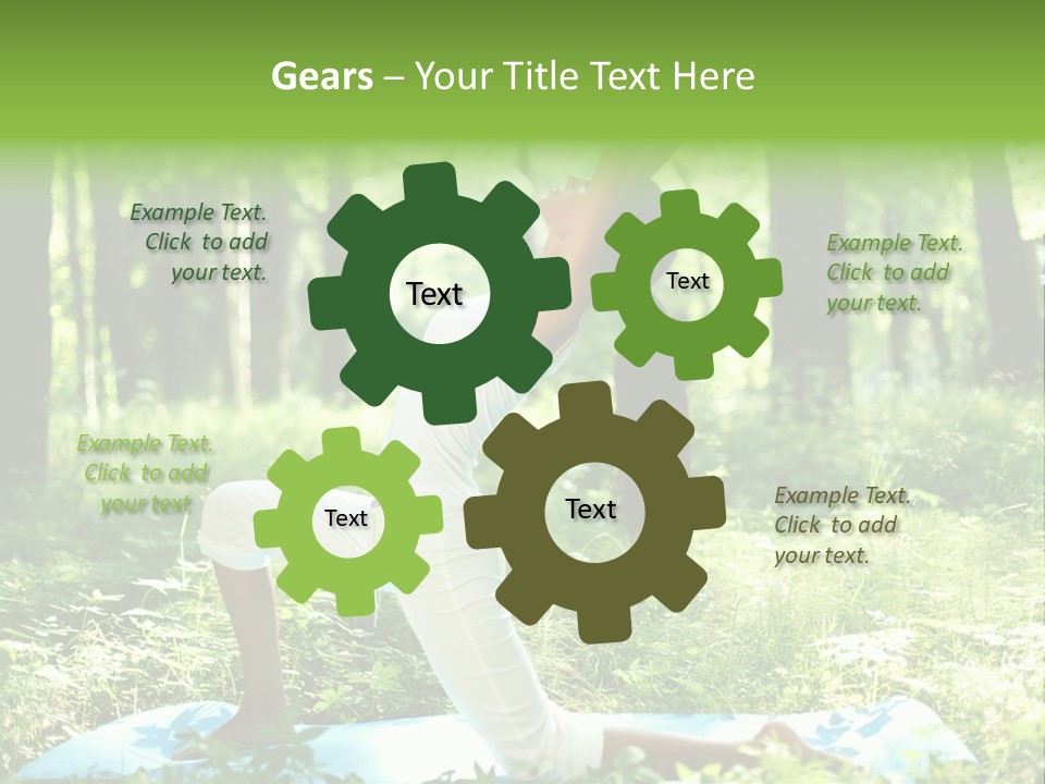 Mental Meditation Slim PowerPoint Template